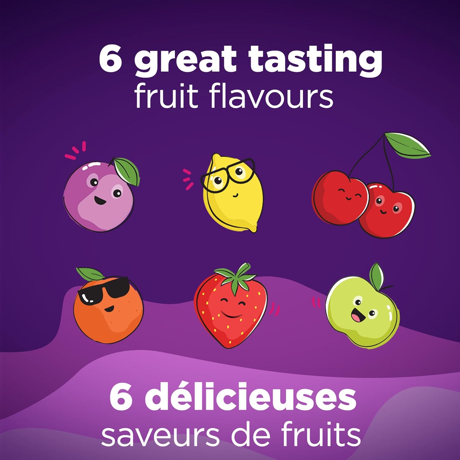 RestoraFIBRE Junior Daily Prebiotic Fibre Gummies for Kids – Naturally Sourced Fibre, Promotes Regularity And a Healthy Digestive System, 6 Fruit Flavors, Less than 1g of Sugar per Dose, 50 Gummies - Image 4