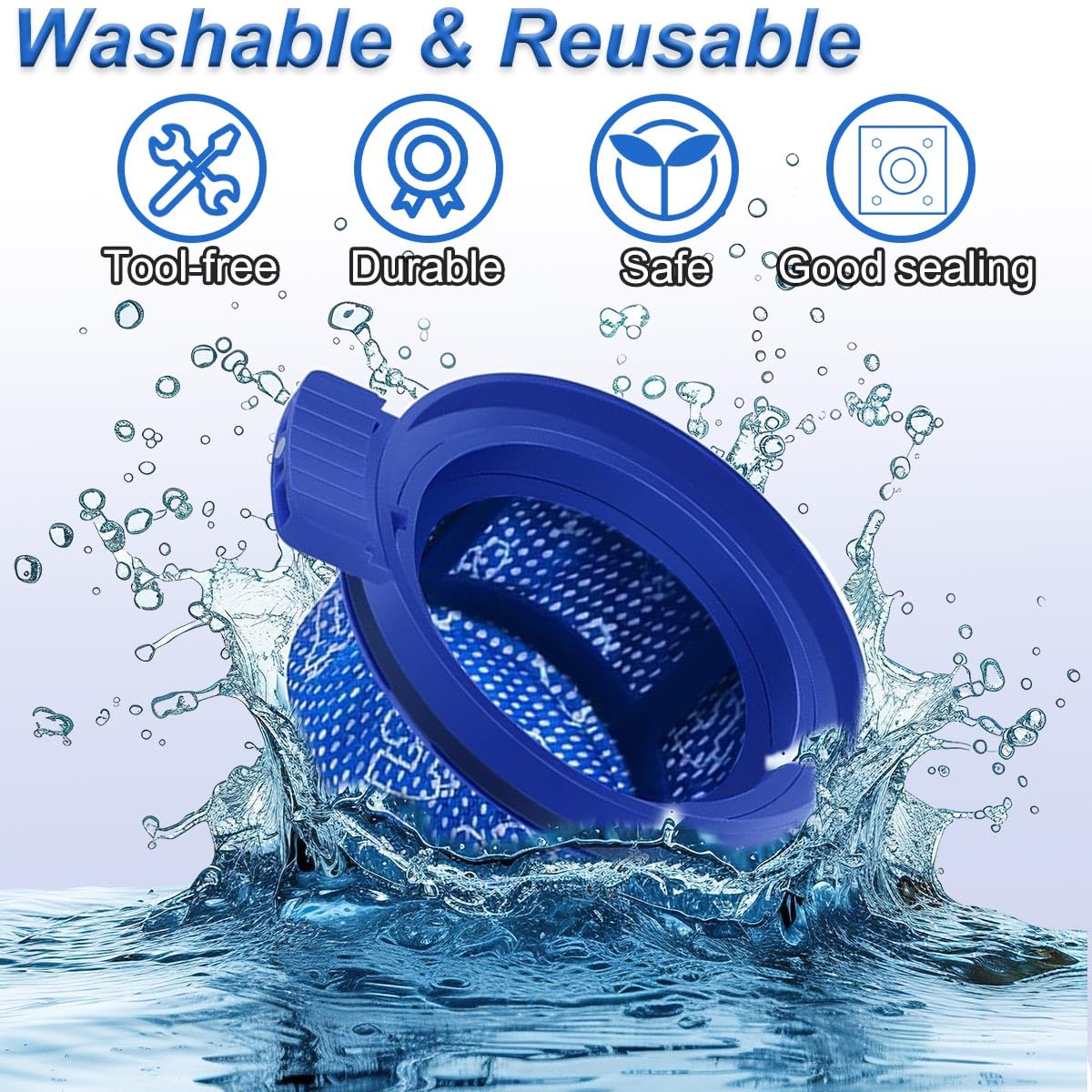 Zestaw filtrów do odkurzacza Samsung Bespoke Jet bezprzewodowy odkurzacz pionowy VS20A95923B/AA VS20A95923N/AA VS20A95923W/AA Części zamienne VCA-ADB953 Worek na kurz Zestaw akcesoriów
