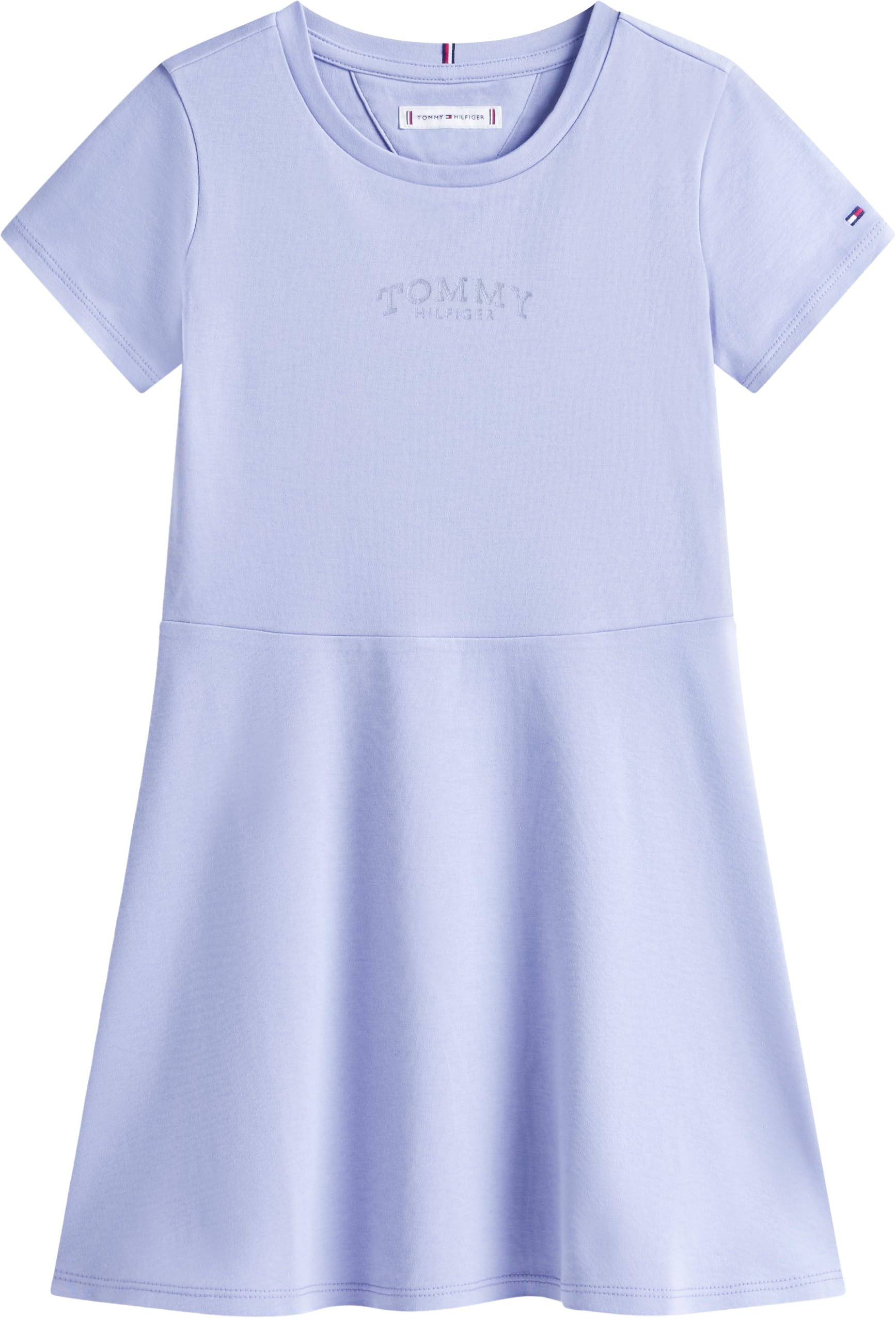 Tommy Hilfiger Mädchen Skater Dress Ss Kg0kg09284 Ausgestelltes Kleid