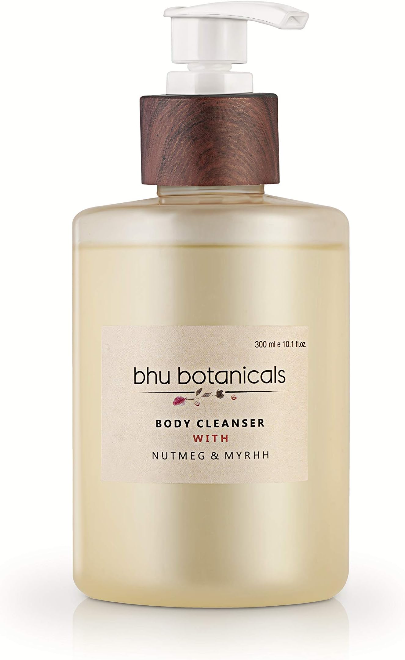 Skin Brightening Body Cleanser, Nutmeg & Myrhh, 300 ml