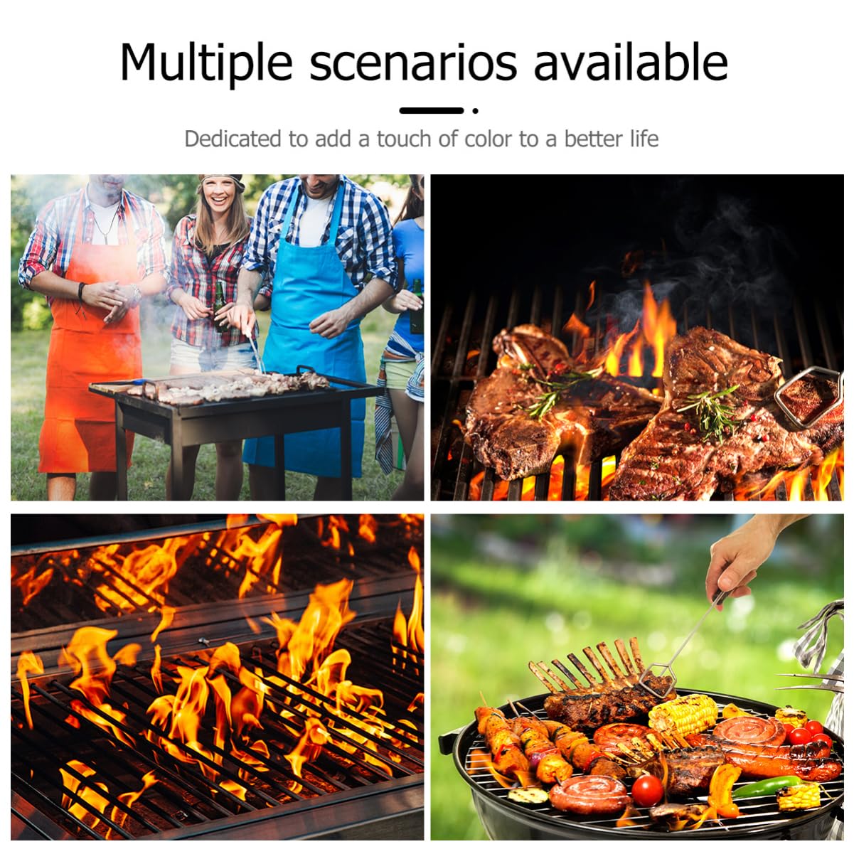 BESTonZON 50pcs Camping Fire Starter Blocks Lightweight Easy to Use for Outdoor Survival Fireplace