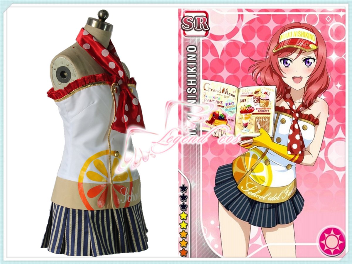 Amazon.co.jp: [legendcos] ラブライブ！スクフェス 4月覚醒前 西木野