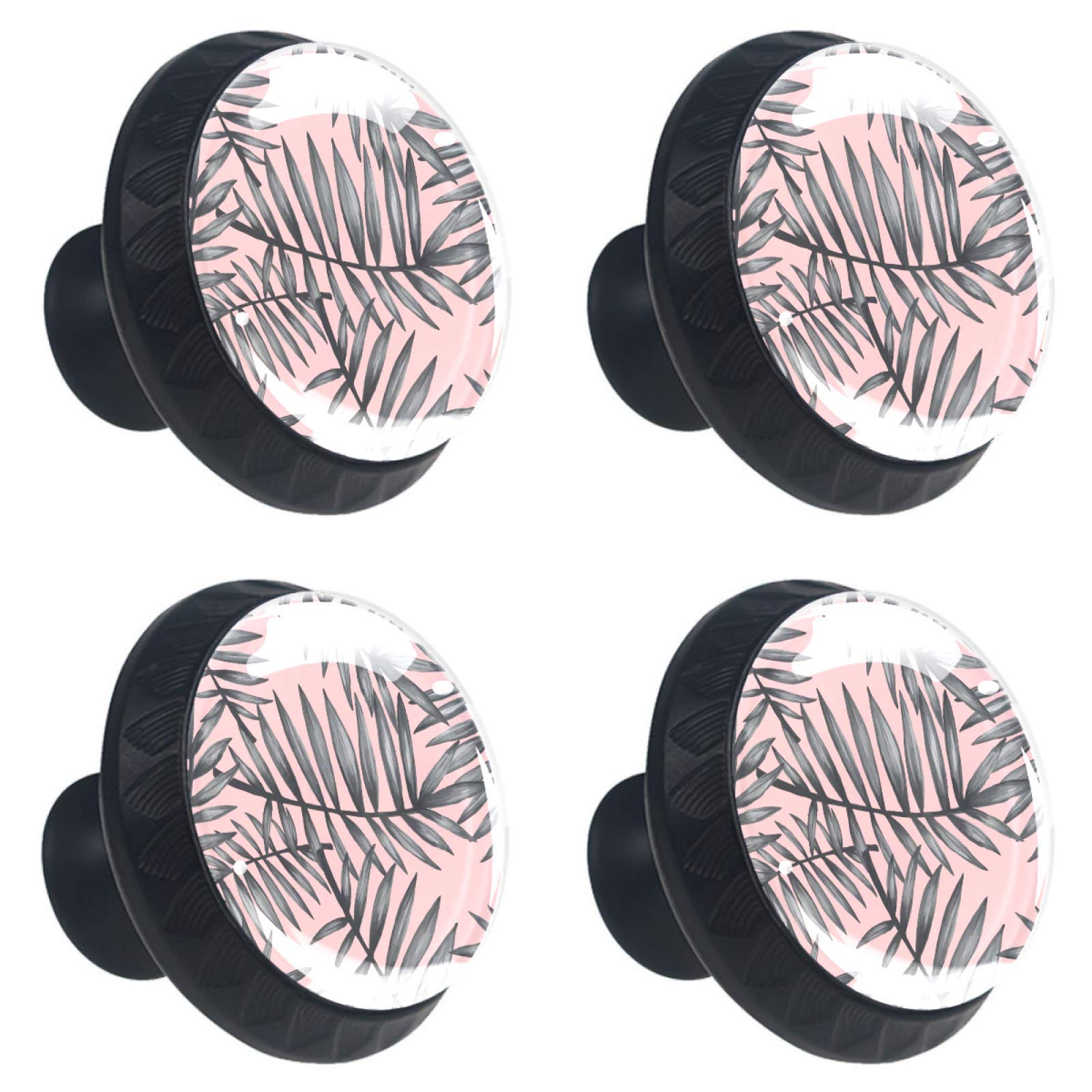 Boutons de tiroir en cristal rose brillant pour sublimer vos meubles