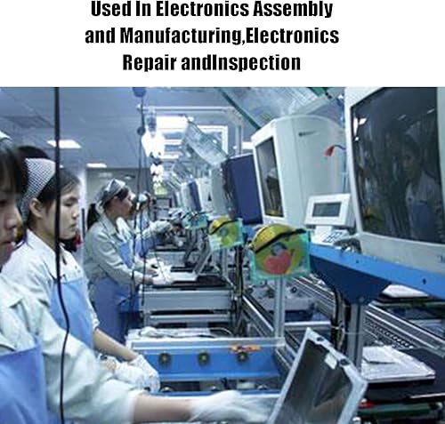 Miniatura 7 de ABCISI Guantes de trabajo, guantes ESD, guantes de fibra de carbono de alta resistencia, guantes antiestáticos, antideslizantes, mediano, 10 pares