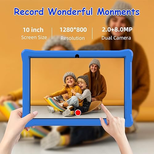 Miniatura 4 de Tableta para niños de 10 pulgadas, tableta Android para niños, 2 GB de RAM 32 GB ROM Android 11 Tablets IPS pantalla táctil 1280 x 800, Iwawa y