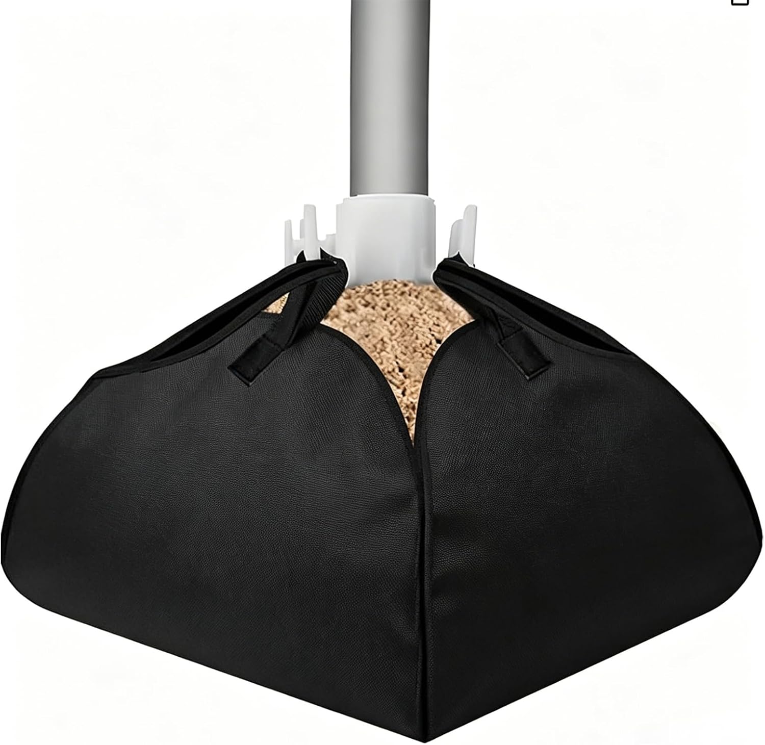 Fillable Beach Umbrella Base Weight Bags, Heavy Duty 600D Oxford Cloth Sand Weights, Umbrella Sand Anchor Stand for Outdoor Patio, Garden & Beach Use(1 set)