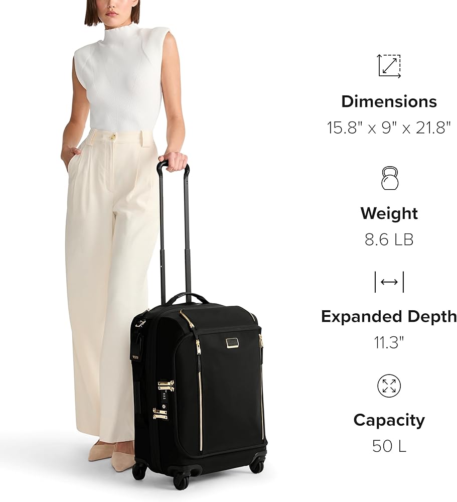 Amazon.com | TUMI - Voyageur Leger 4 Wheeled Luggage - Women's