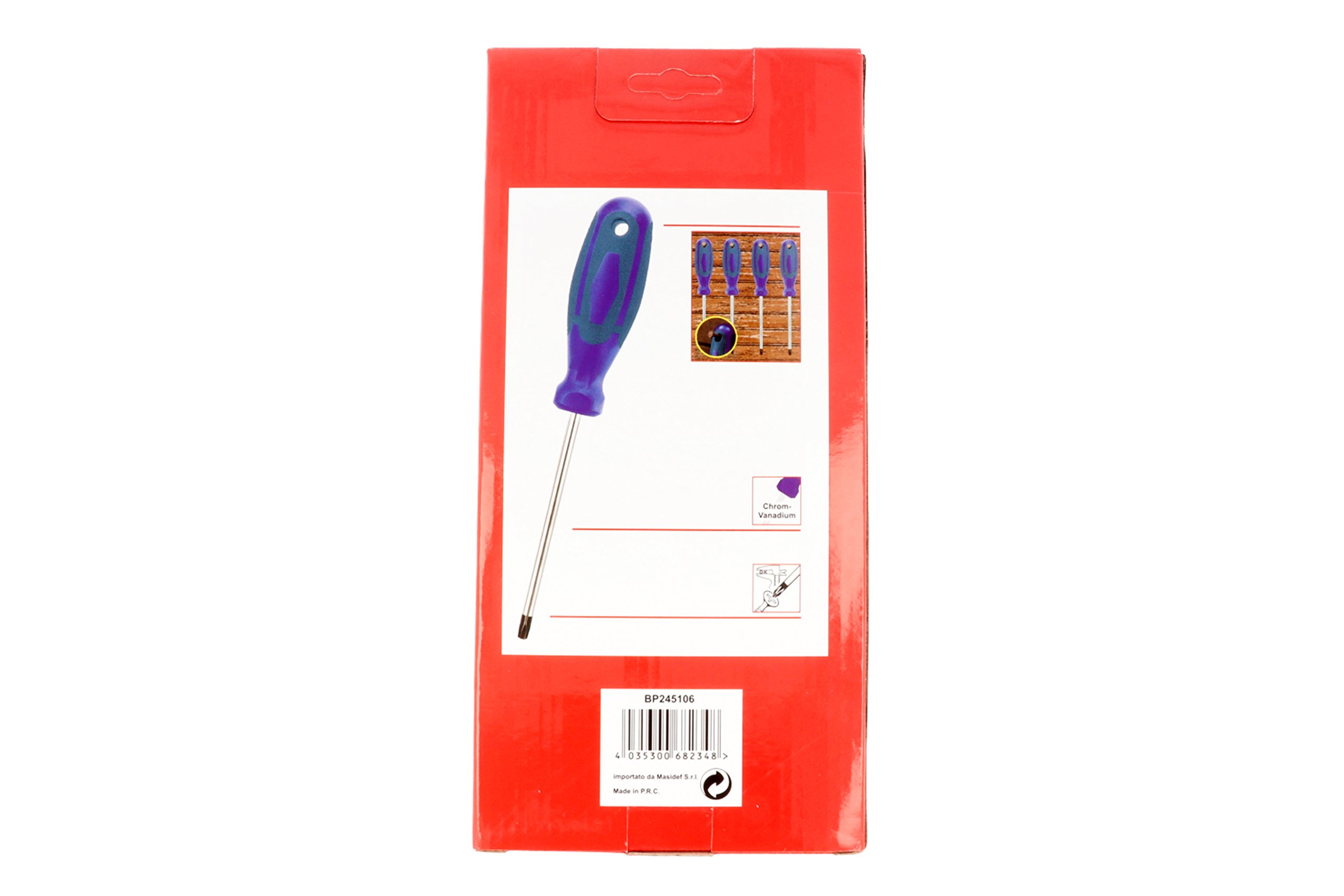 Max-power bp245106 destornilladores Torx, Azul/Gris, Juego de 6 unidades)