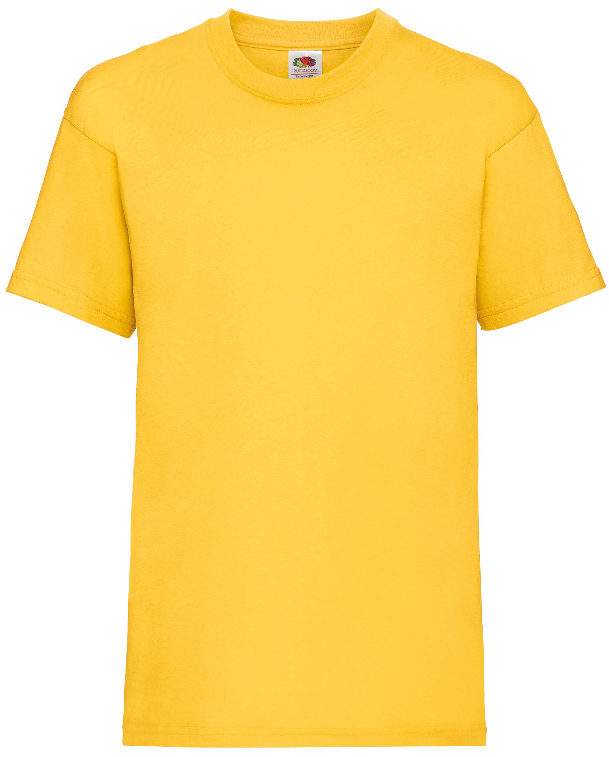 Fruit of the Loom Kinder T-Shirt Valueweight T Kids Sunflower 140 (9-11)