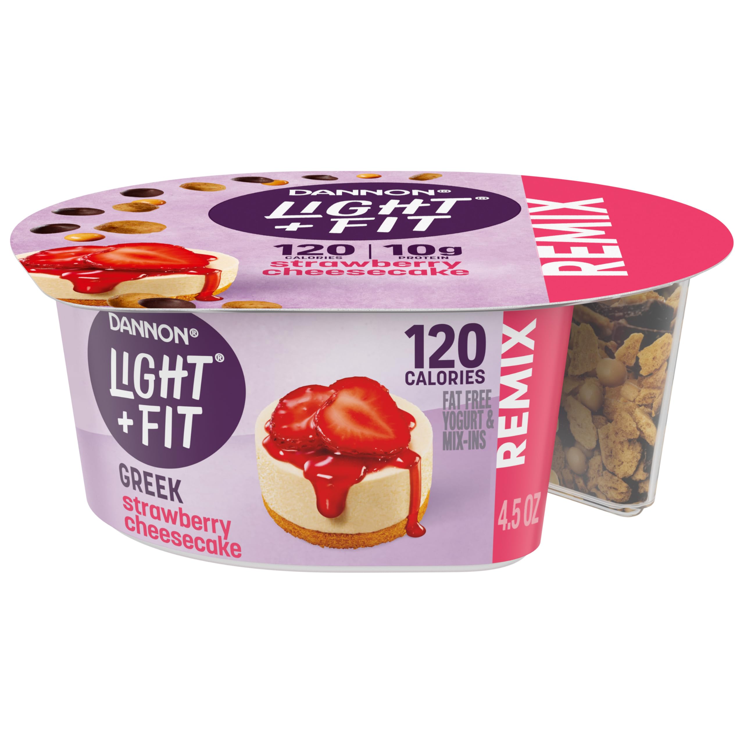 Amazon.com: Light + Fit REMIX Strawberry Cheesecake Greek Yogurt