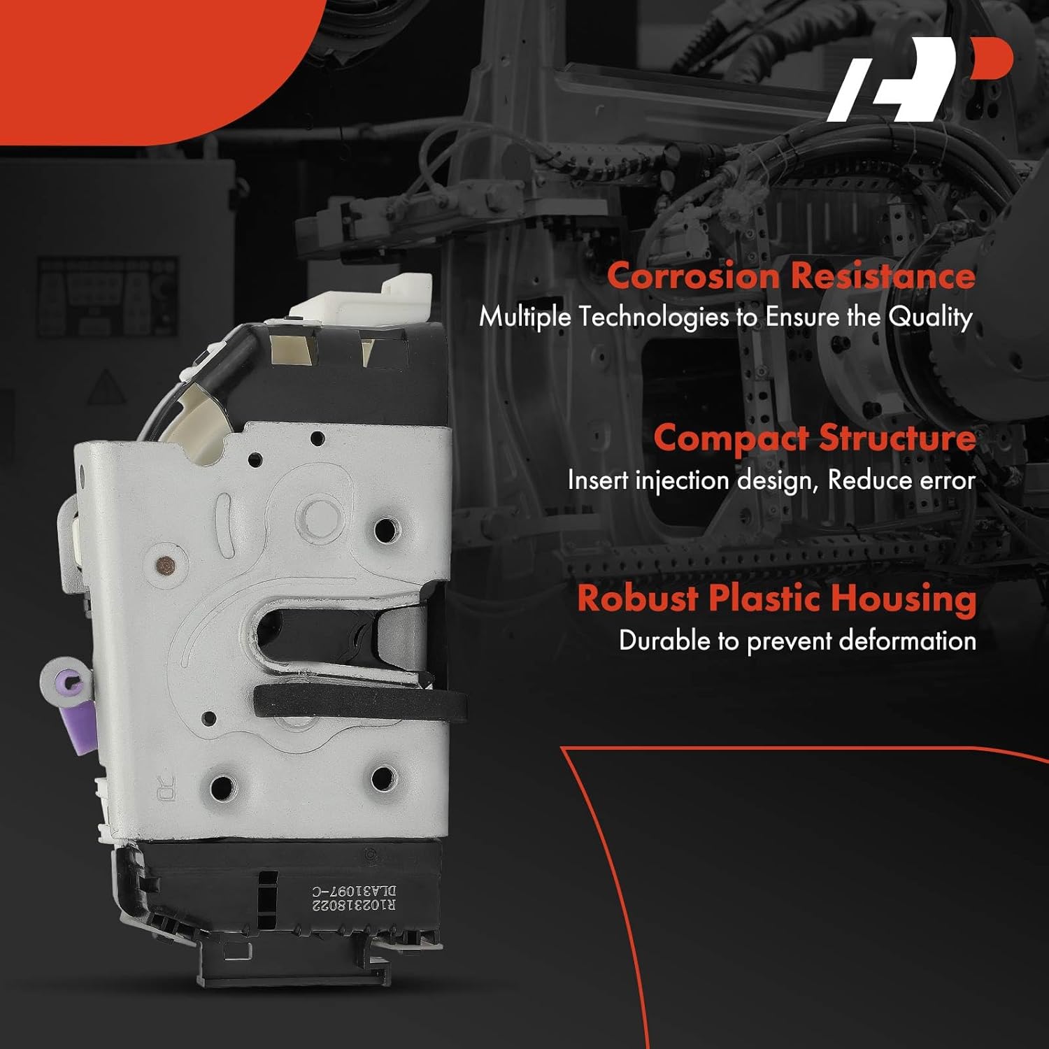 A-Premium Front Right Passenger Side Door Lock Actuator Compatible with Dodge Journey 2009-2010