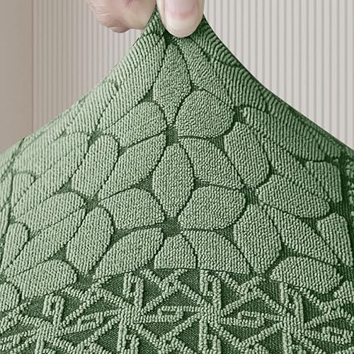 Miniatura 5 de vctops Fundas de sofá reclinable con patrón geométrico a cuadros, funda elástica y suave para sofá, protector de muebles antideslizante con parte