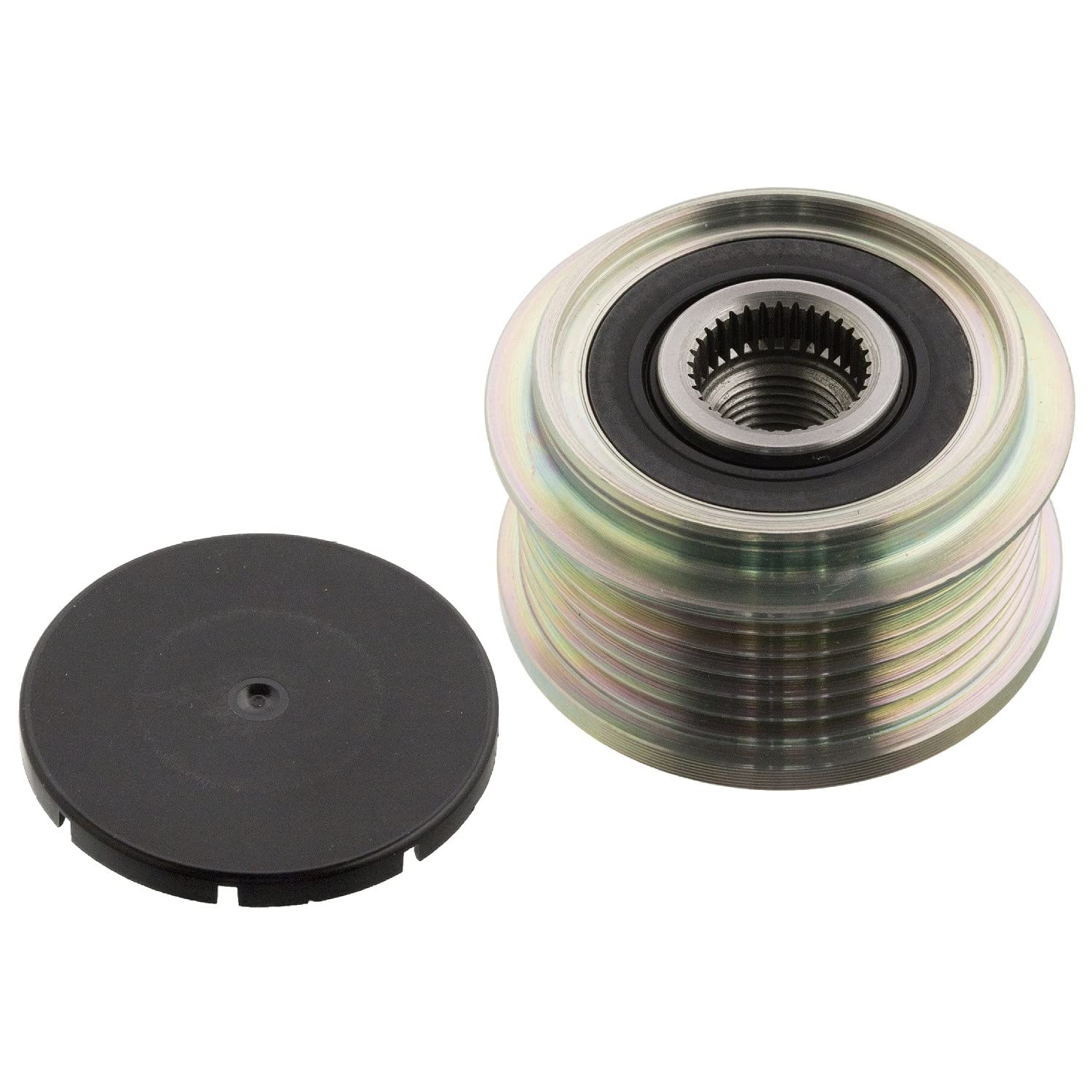 Overrunning Alternator Pulley fits FIAT DUCATO 250 3.0D 2006 on Clutch 77364082