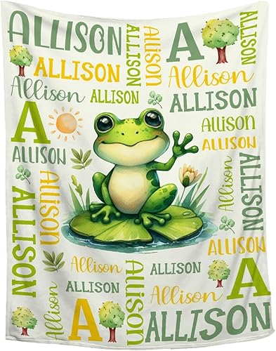 Miniatura 21 de Manta de bebé personalizada de conejo, regalos personalizados de conejito para niños y niñas, ultra suave, afelpada, acogedora y transpirable, manta