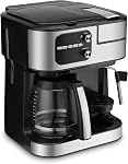 Cuisinart Barista Bar 4-In-1 Coffee Maker Machine, 12-Cup Carafe and Single-Serve Brewer, Black,(SS-4N1C)