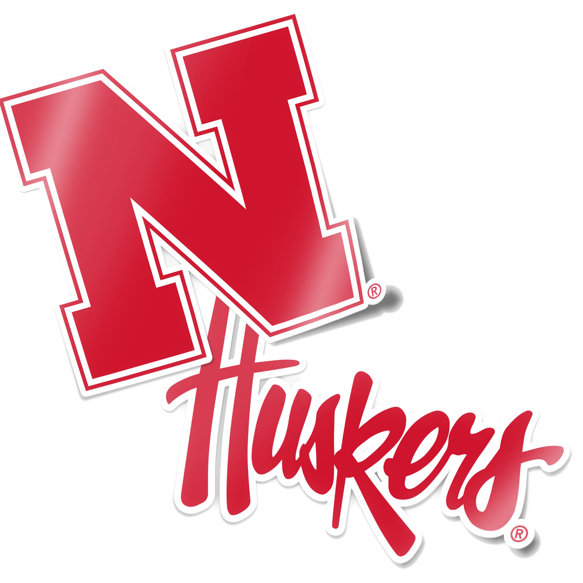 Autocollant vinyle pour ordinateur portable Nebraska sticker voiture 10cm