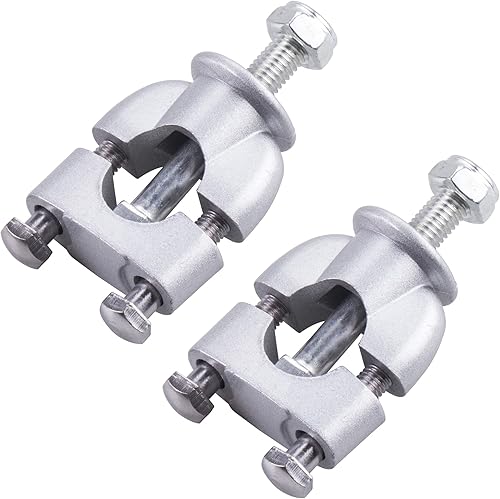 Abrazaderas de montaje para manillar de motocicleta para motocicleta de 0.866 in, 78 pulgadas, motocross, ATV, scooter, ciclomotor