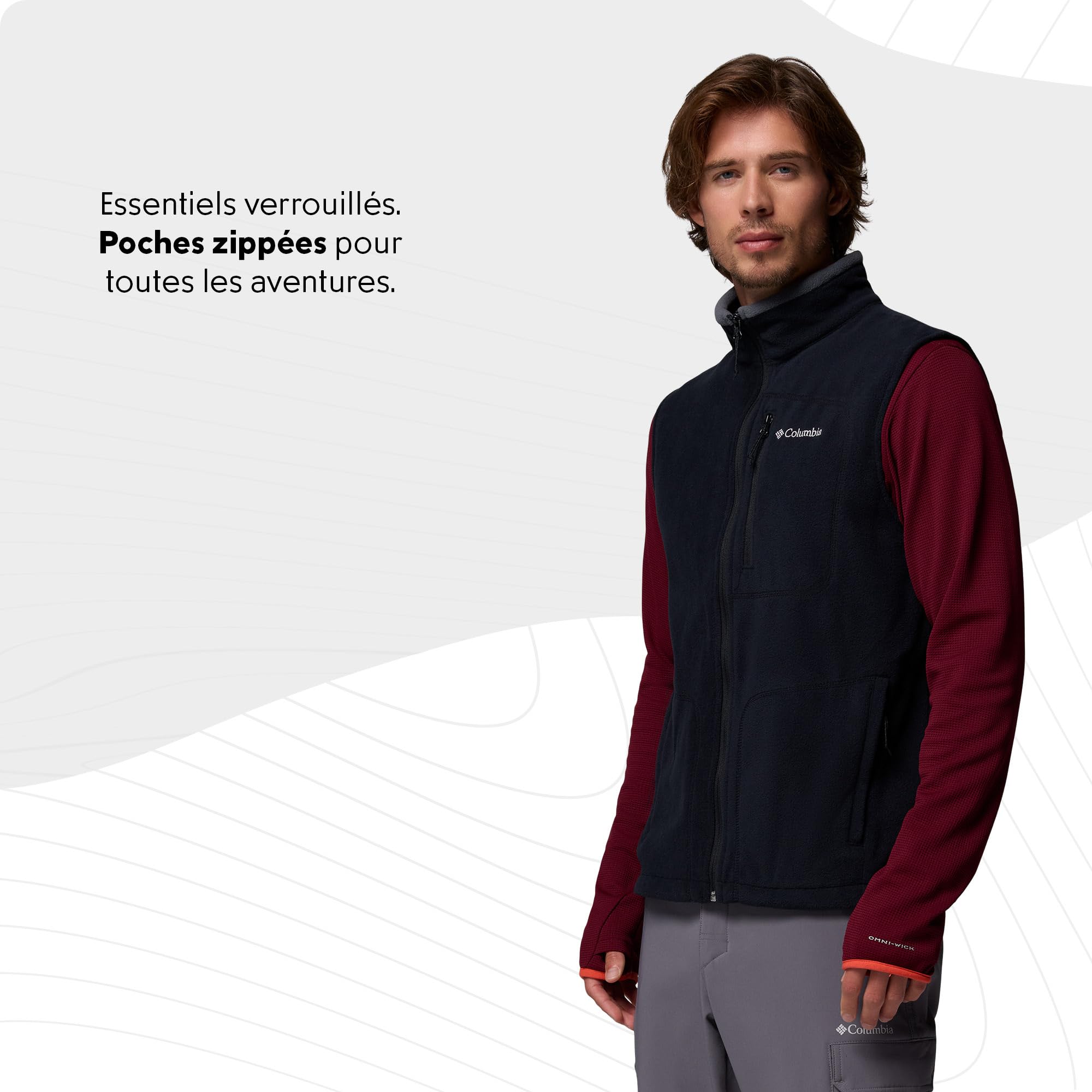 Columbia Fast Trek Veste Polaire Sans Manche - Homme