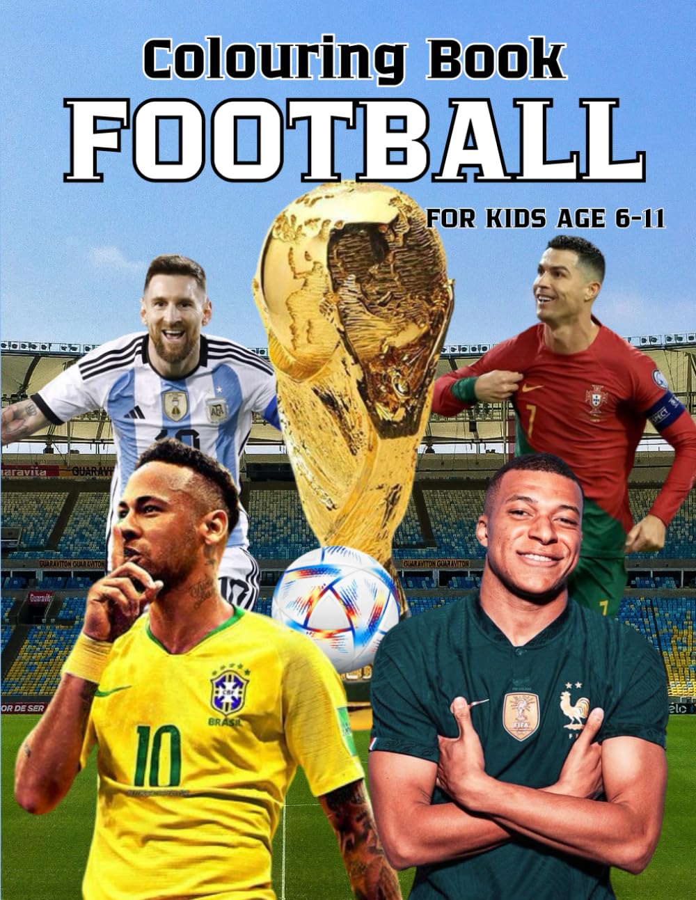 Football Colouring Book for kids age 5 – 12: Explore 40 Unique Football-Themed Colouring Pages for Creative Kids and Fans