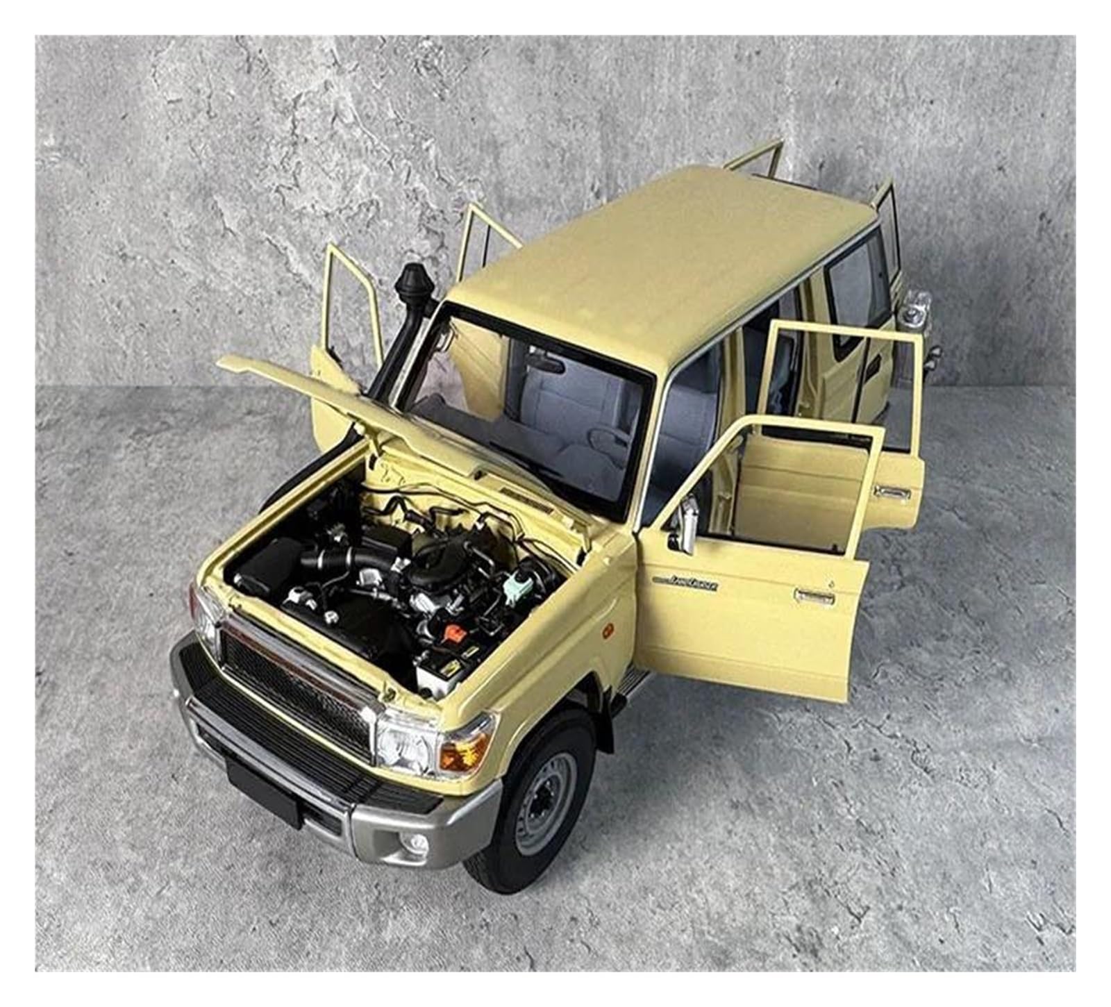 Per Toyota FJ Cruiser LC76 2017 1:18 Modello In Lega Pressofusa Hobby Collection Decorativo Statico