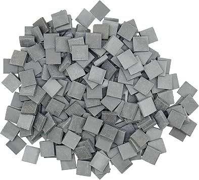 Cayway 135 Mini Bricks Mini Black Wall Bricks, 200 PCS Square Miniature Brick Scale Model Bricks, Mini Bricks Model for Micro Landscape Accessories DIY Diorama Fairy