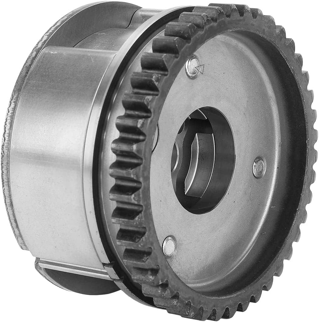 A-Premium Intake Engine Variable Valve Timing VVT Sprocket Gear Camshaft Phaser Adjuster Compatible with Nissan Versa 2016-2020, Versa Note 2015-2019, 1.6L, Replace# 13025ED000