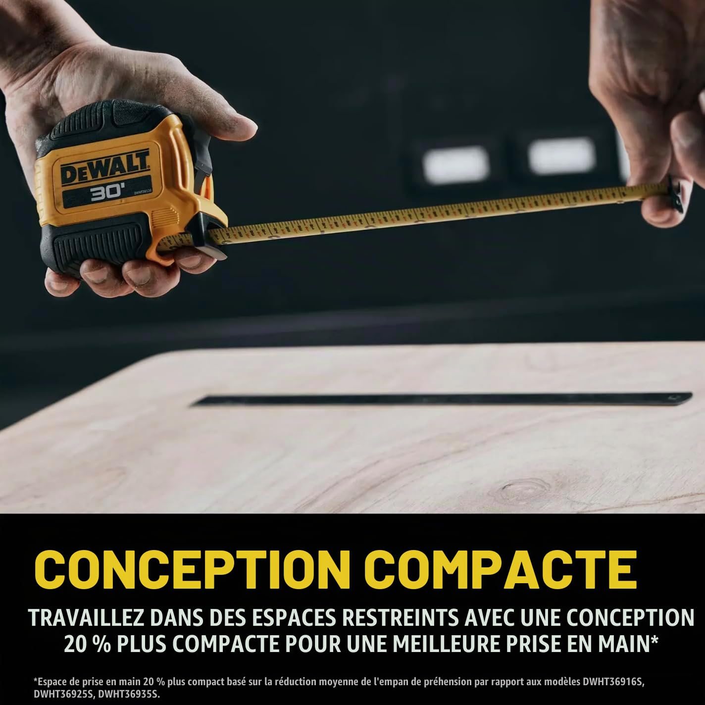 Dewalt Atomic Compact Series Mètre à ruban 30'