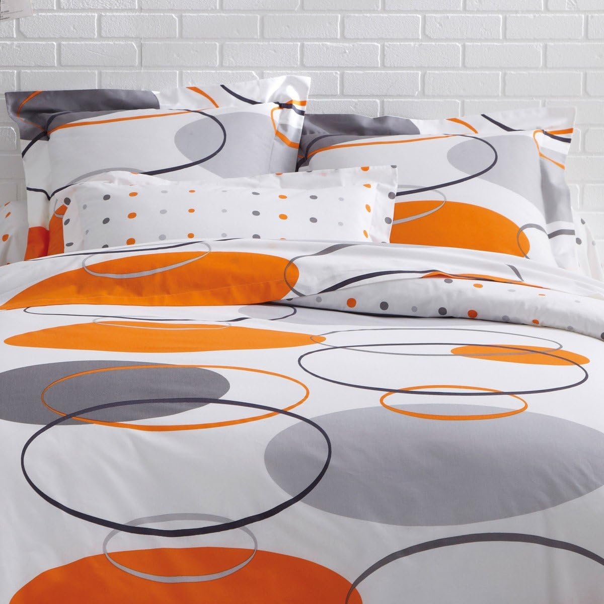 Tradition des Vosges Bedding Sheet NASA, Cotton, 3pieces 180x290