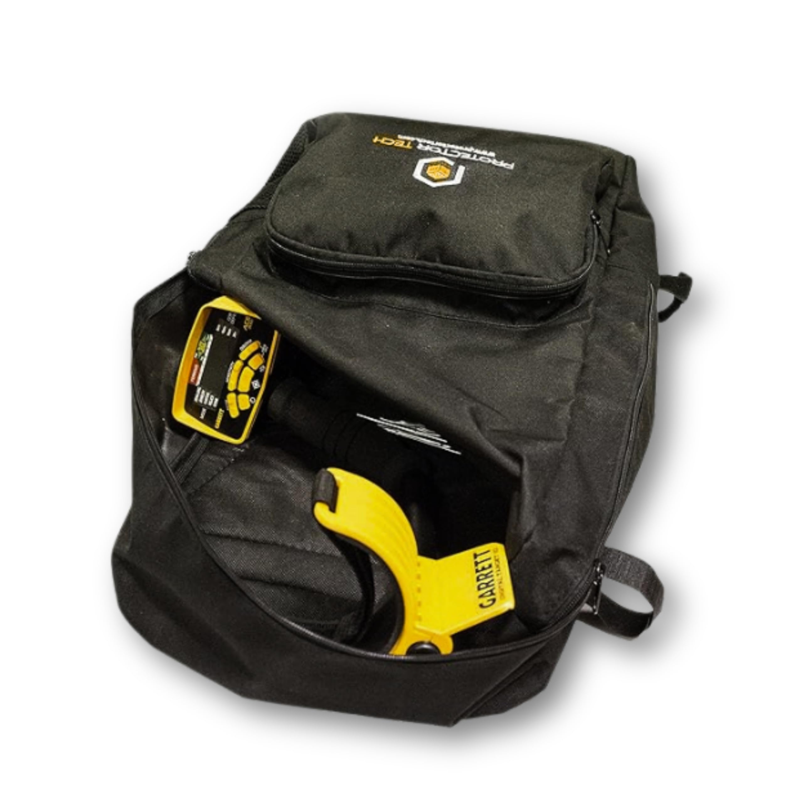 HD Rucksack für Metalldetektor und Zubehör - mit Schaufelhalterung