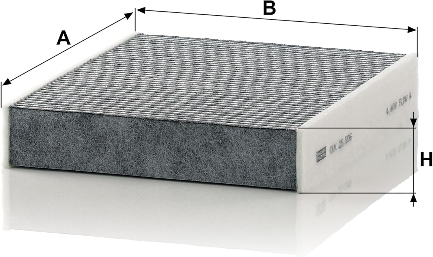 MANN-FILTER CUK 25 006 Cabin Air Filter - Pollen Filter with Activated Carbon