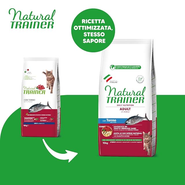 Foto 2 de 7 de Natural Trainer Feline Adult atun 10kg