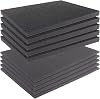 10 Pack Square Foam Cube, Pick Apart Foam Insert, Pick and Pluck Foams, Pluck Pre Cube Sheet Foams Use for Game Box Cases DIY & Tool Storage Systems - 5PCS 40 x 30 x 2.5cm / 5PCS 40 x 30 x 1cm