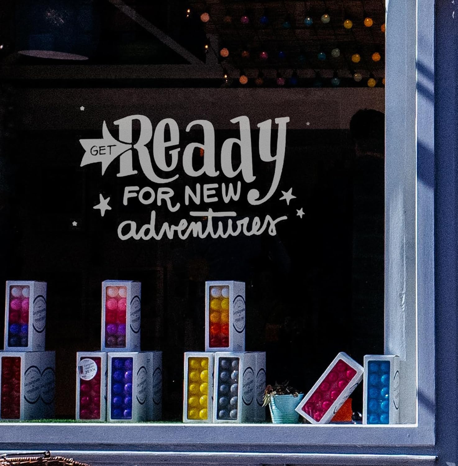 Ant 24inch x 30ft Frosted Matte Etched Adhesive Vinyl All-Weather Fade Proof, Indoor Outdoor Use Bathroom Door Window Covering Decorative Frosting Stickers (24inch x 30ft, White)