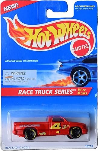 Hot Wheels Dodge Ram 1500, Race Truck Series 14 - rojo