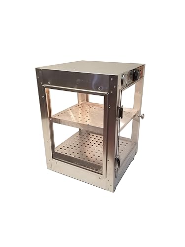 Miniatura 2 de HeatMax 14x14x20 Calentador Comercial de Alimentos Pizza Pastelería Patty Empanada Comida Caliente Concesión Tienda de Conveniencia Recaudación de