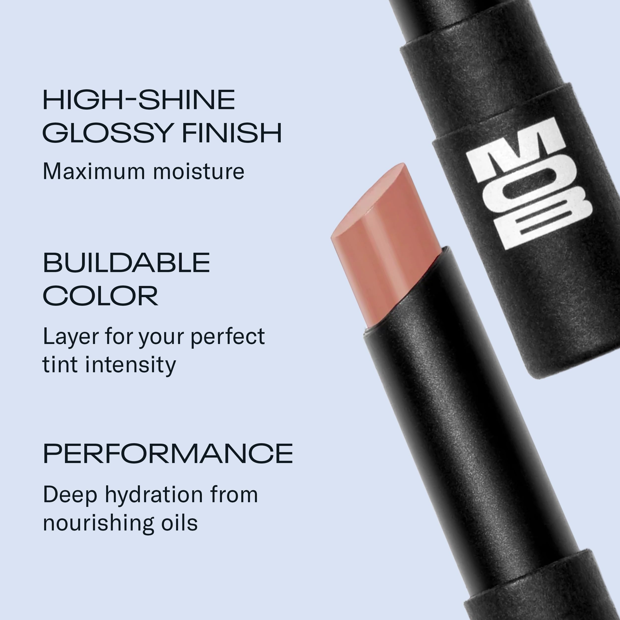 MOB Beauty Hydrating Shine Tinted Lip Balm