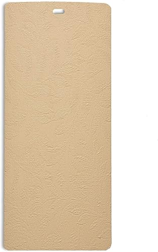 Miniatura 8 de DALIX Rainforest White - Listones de textura vertical para puerta corrediza, 98.5 unidades, paquete de 5 unidades