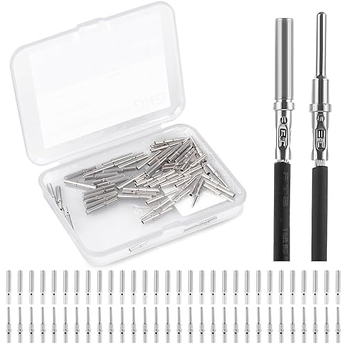 Miniatura 8 de GKG TK3 - Juego de 60 pares de conectores Deutsch de tamaño 16# DT Deutsch – pines y enchufes Deutsch chapados en níquel, terminales eléctricos