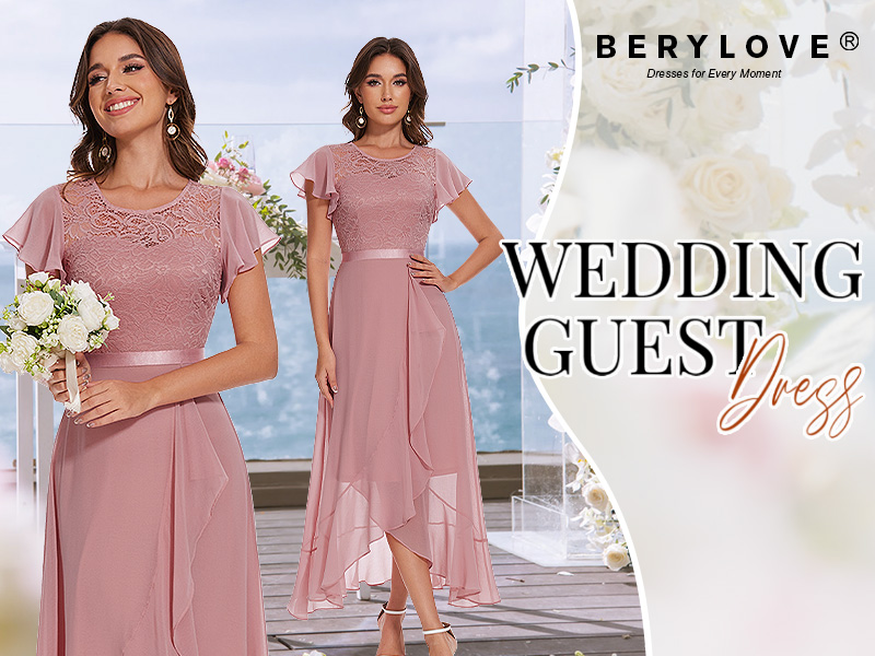 Amazon.com: BeryLove Formal Dresses for Women Wedding Guest Ruffle Short Sleeve Elegant Cocktail Bridesmaid Party Prom Homecoming Dress High Waist Lace Long Evening Gown 51 Black XS : Clothing, Shoes & Jewelry Amazon.com: BeryLove Formal Dresses for Women Wedding Guest Ruffle Short Sleeve Elegant Cocktail Bridesmaid Party Prom Homecoming Dress High Waist Lace Long Evening Gown 51 Black XS : Clothing, Shoes & Jewelry