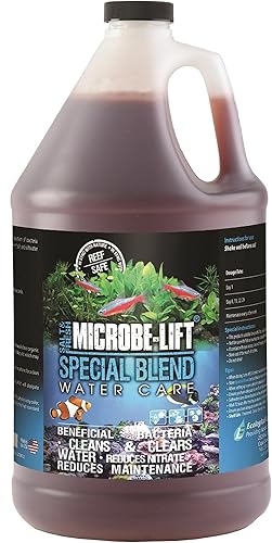Miniatura 8 de MICROBE-LIFT Mezcla Especial para Tratamiento de Acuario, Acondicionador de Agua para Tanque de Peces para Tanques de Agua Dulce y Salada, Ayuda con