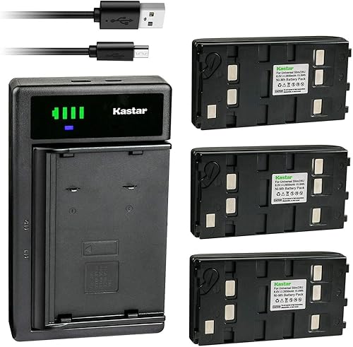 Miniatura 6 de Kastar Paquete de 1 batería y cargador USB inteligente compatible con RCA CC506 CC-506 CC600 CC-600 CC604 CC-604 CC612 CC-612 CC614 CC-614 CC6151