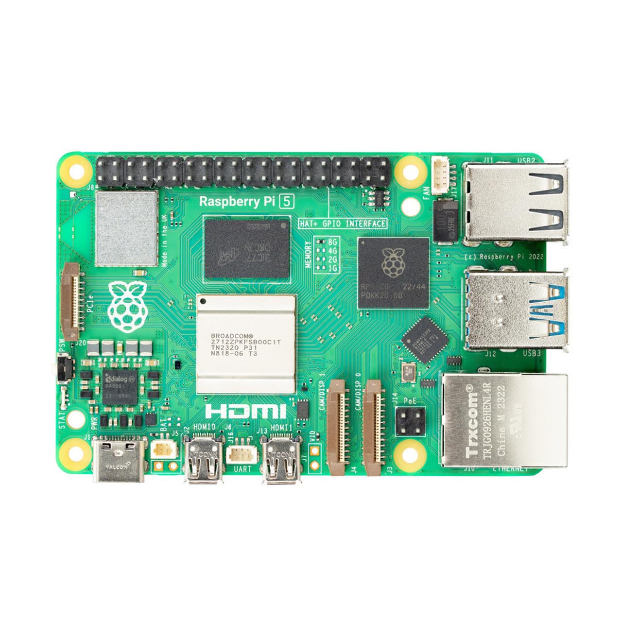 Raspberry Pi® 5 B 1 GB 4 x 2.4 GHz