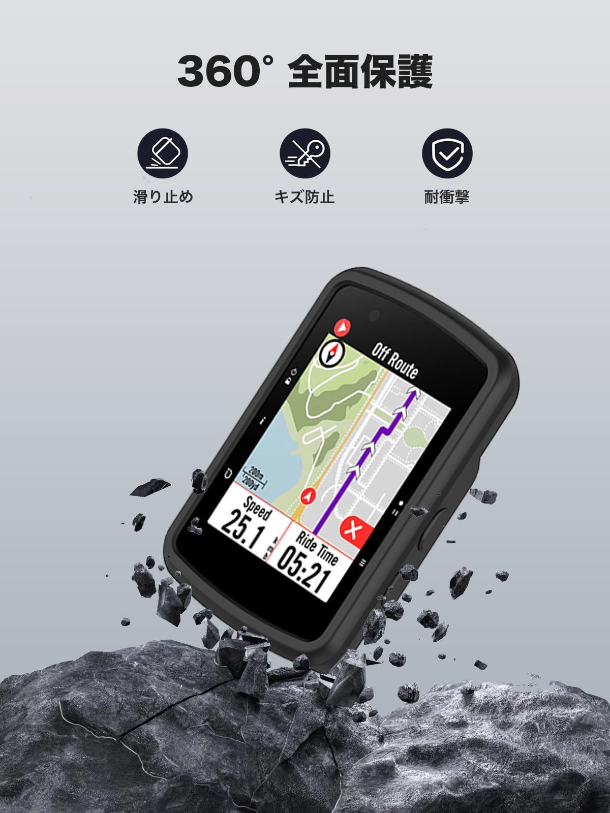 Amazon.co.jp: For Bryton Rider 650/550 ケース カバー【YANMONGI