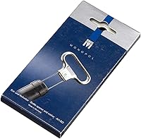 Vista 7 de Monopol Westmark Germany Sacacorcho de acero satinado, con dos puntas y cubierta, plateado satinado