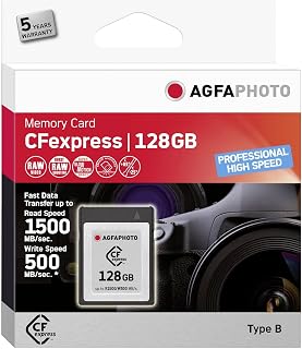 AgfaPhoto CFexpress 128GB Professional High Speed Brand Agfaphoto