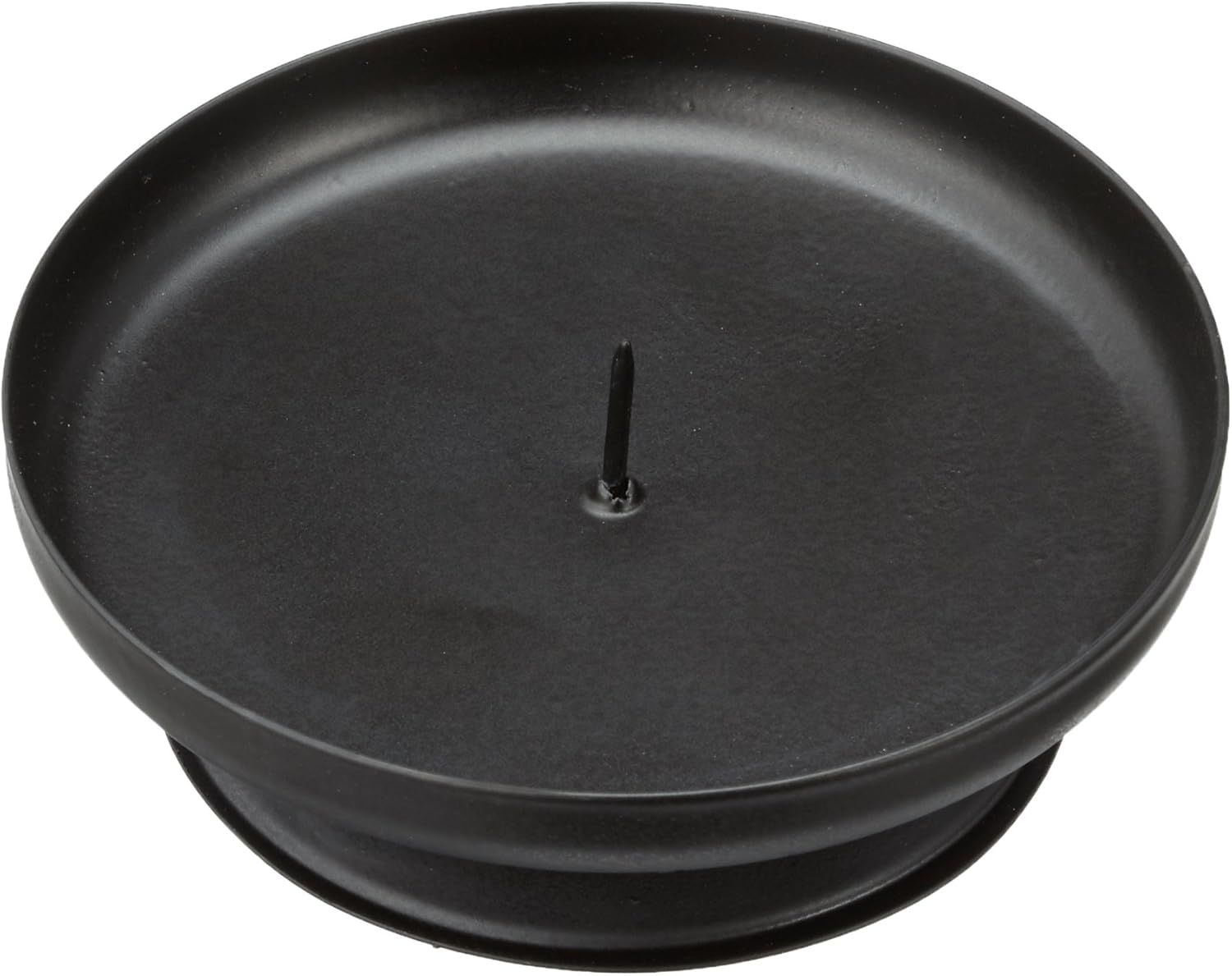 Nextday Catering Equipment Supplies nev-pch7 Pillar Candle Holder, 75mm Diameter, Black
