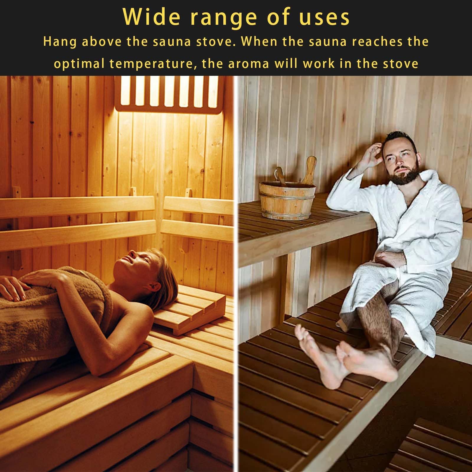 12 cm Bol aromatique en acier inoxydable, Sauna bol, Bol d'huile essentielle pour sauna, Sauna Aroma Bowl, accessoires de sauna, équipés d'une bouteille d'huile essentielle de 20 cm