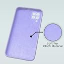 Pikkme Samsung M32 4G / M32 Prime / F22 4G Back Cover Soft Matte Liquid Silicone TPU | Camera Protection | Shockproof Slim Back Case for Samsung M32 4G / M32 Prime / F22 4G (Purple) gallery image