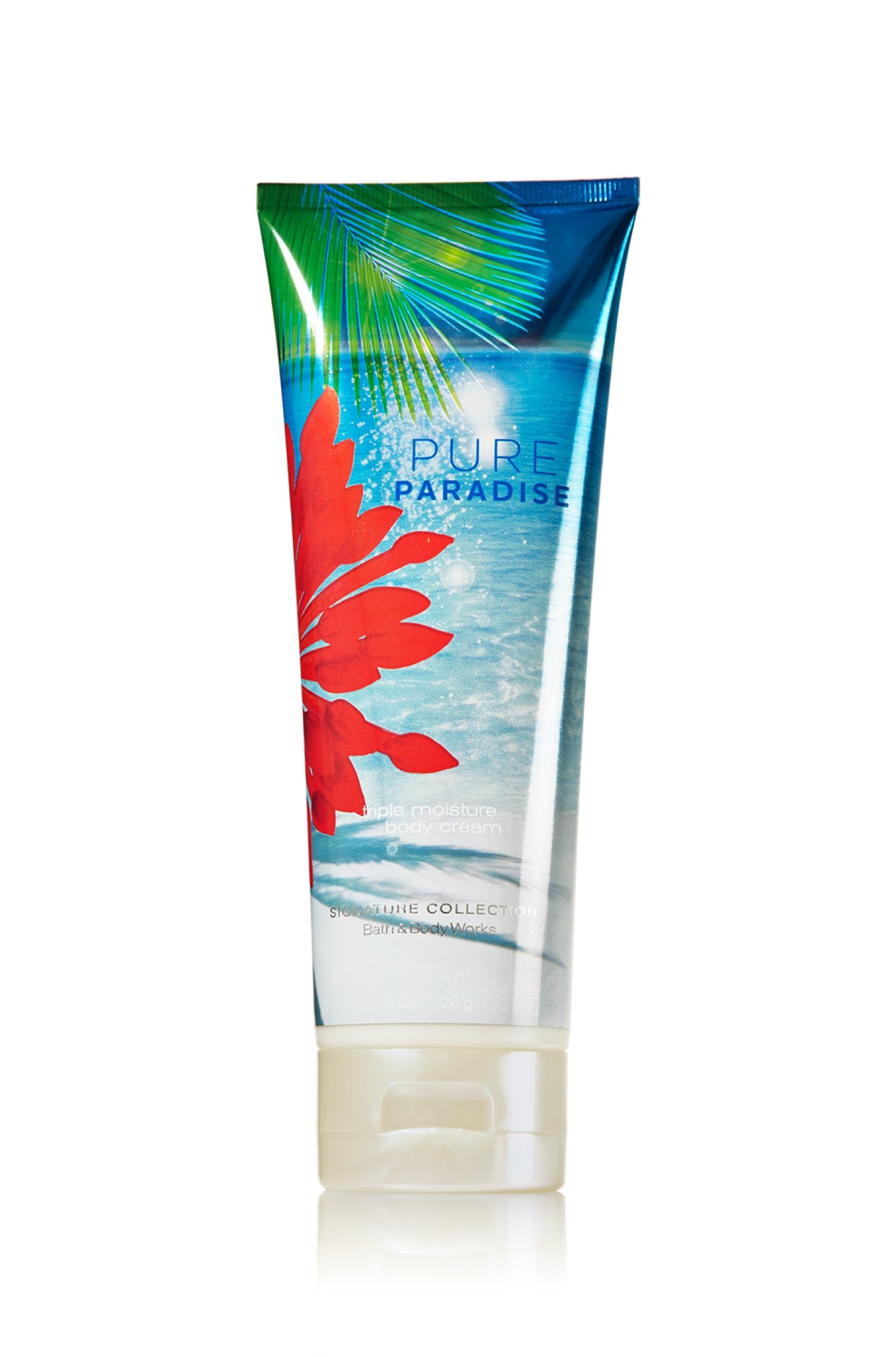 Amazon.com : Bath Body Works Pure Paradise 8.0 oz Triple Moisture