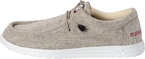 Miniatura 10 de FOCO Men's NCAA College Team Logo Lightweight Loafers Lace Up Cotton Knit Shoes